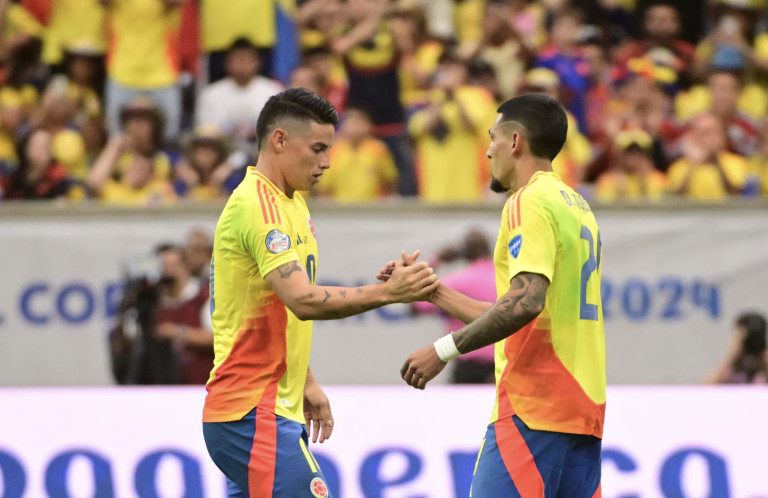 James y Daniel Muñoz, entre los once mejores de la semana de la Copa